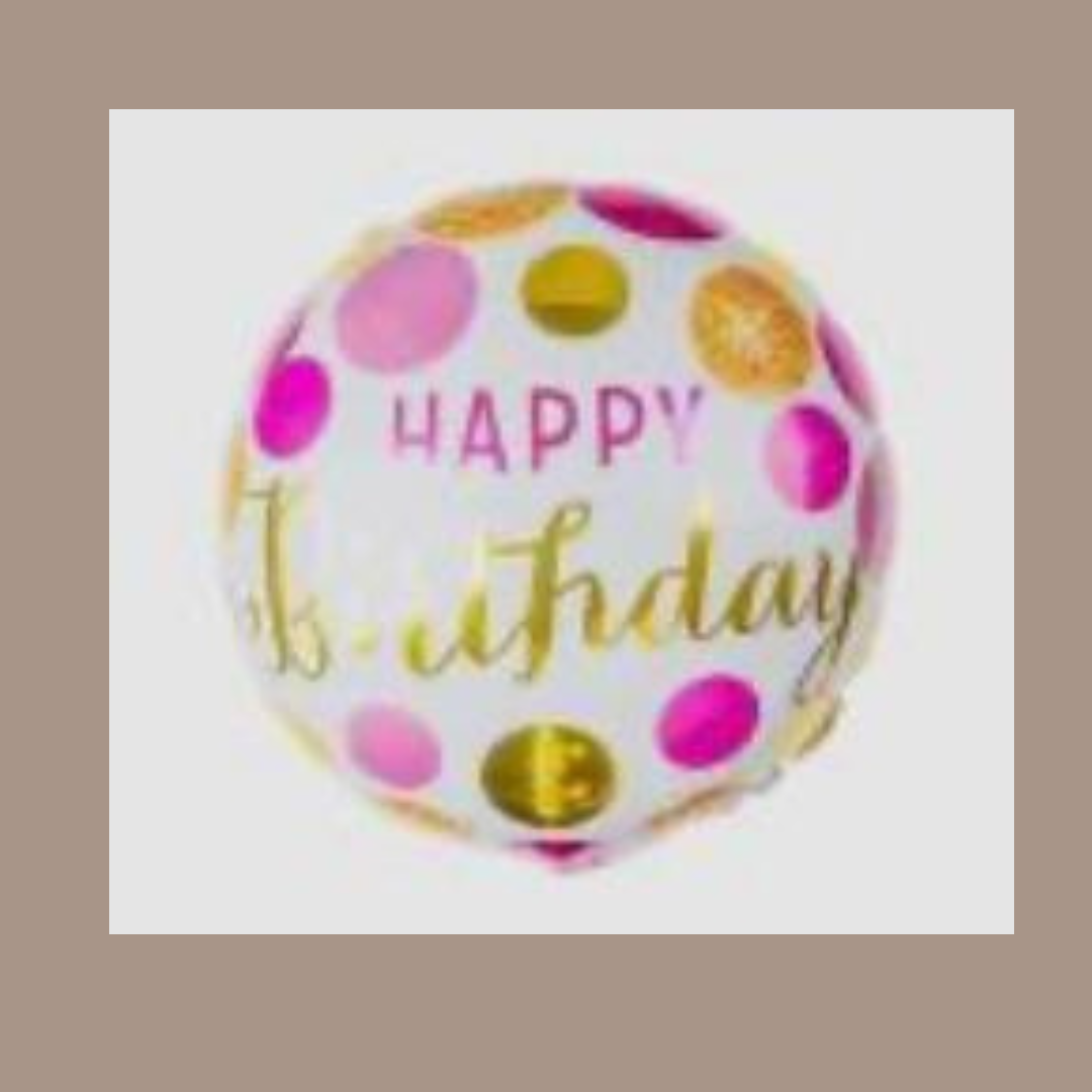Helium Birthday (D2) Balloon