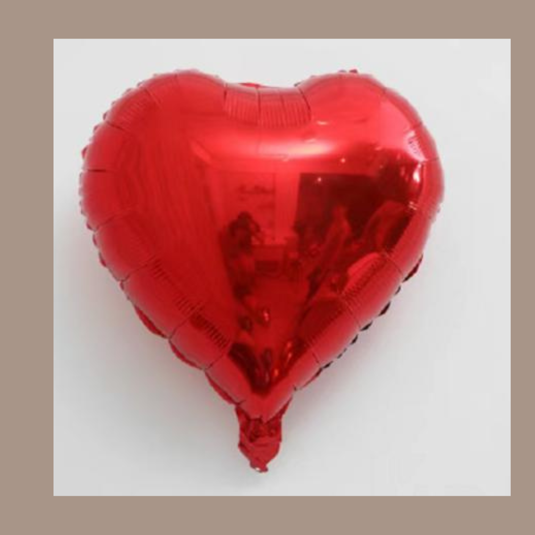 Helium Heart (D2) Balloon