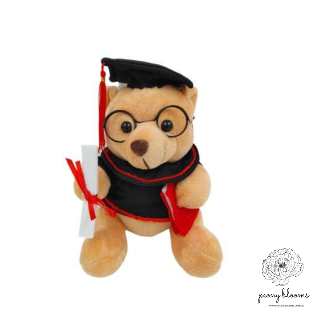 Medium Graduation Bear Plush