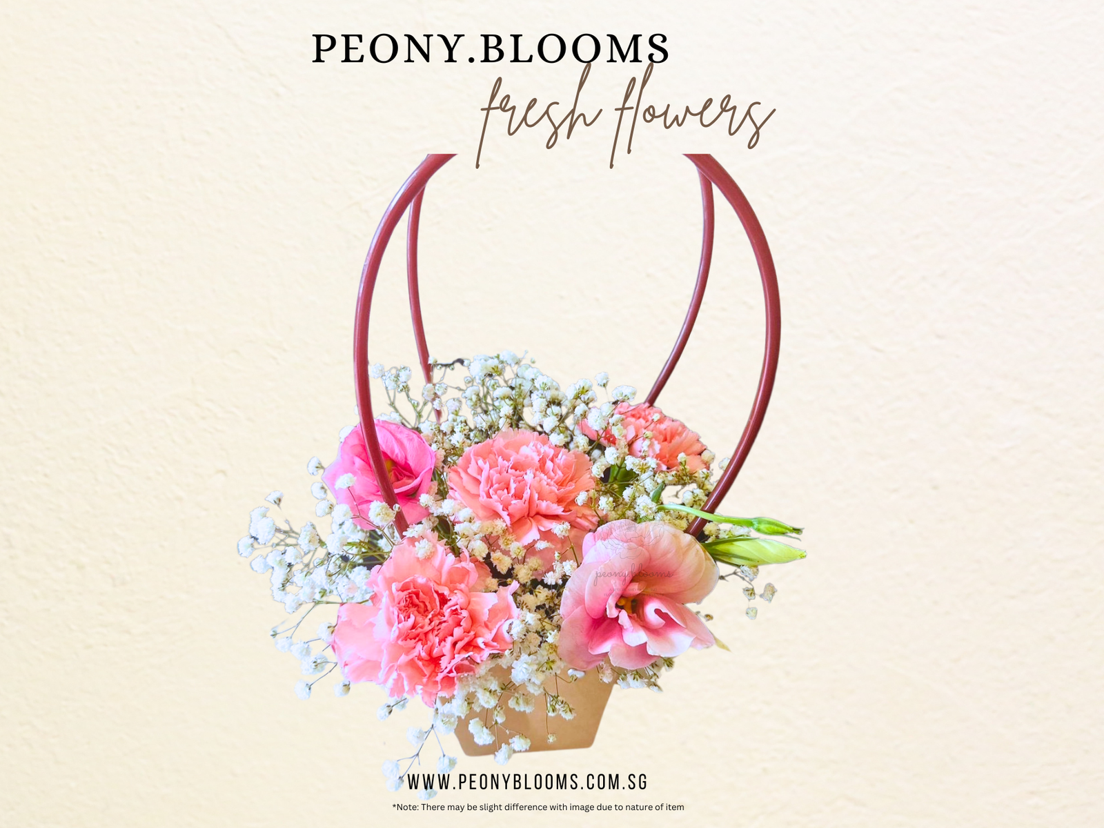 Carnations Flower bucket