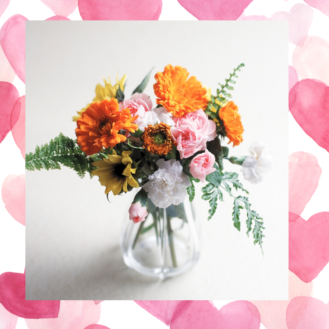 Vase Arranged (For fresh flowers)