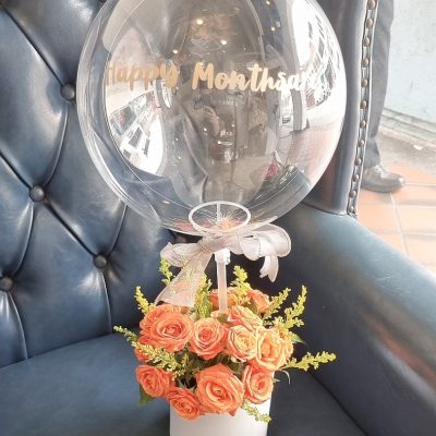 Customised Orangie Hot Air Balloon