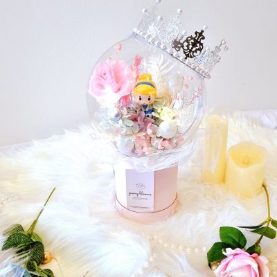 Acrylic Cinderella Bloom Box
