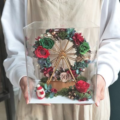 Christmas Ferris Wheel Preserved Florals