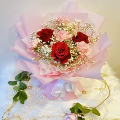 Della Red Rose Bouquet (VDAY)