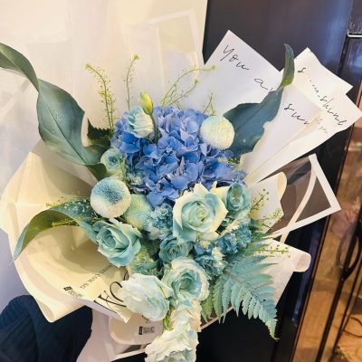 Serene Blue Bouquet (VDAY)