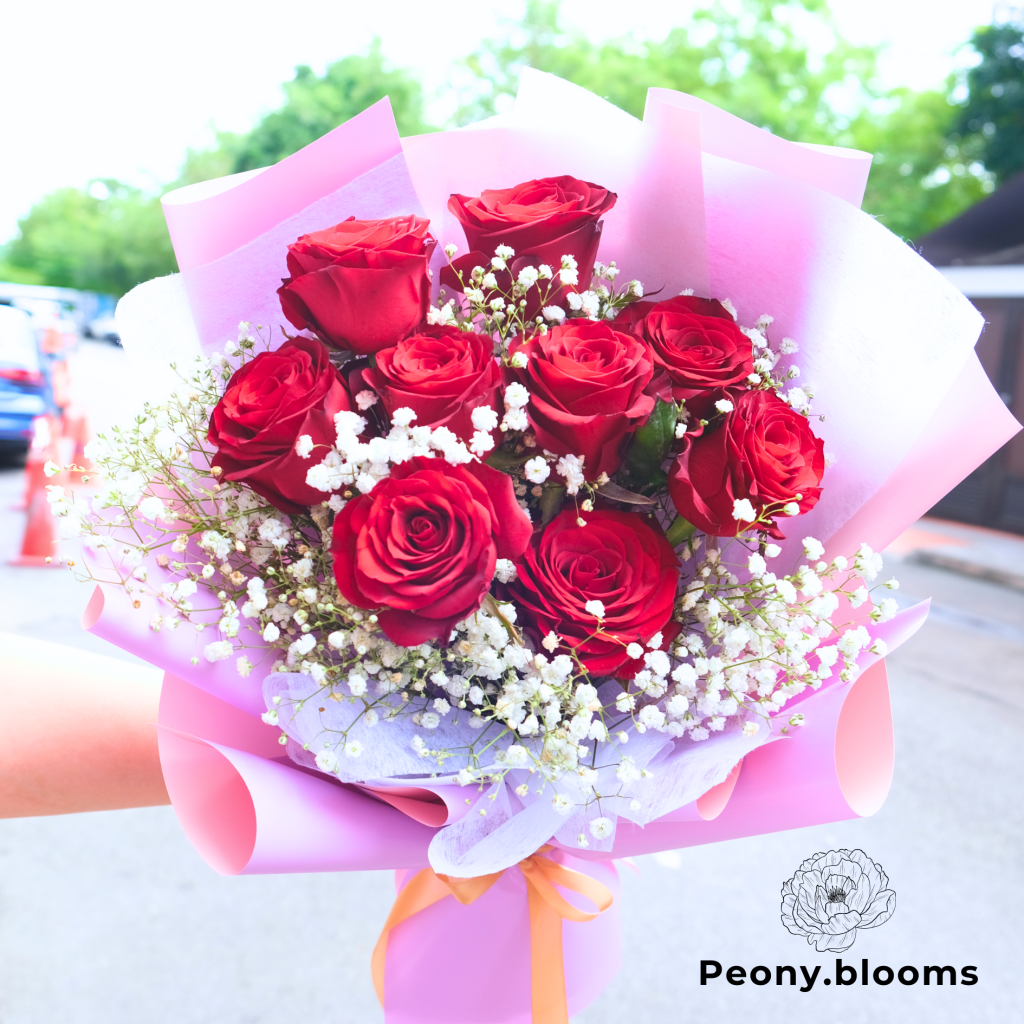 rose wedding flowers