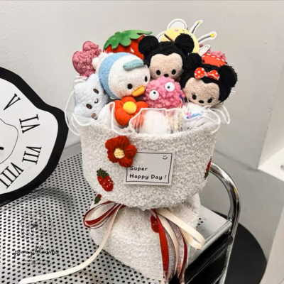 Tsum Tsum Disney Theme soft toy plushie bouquet