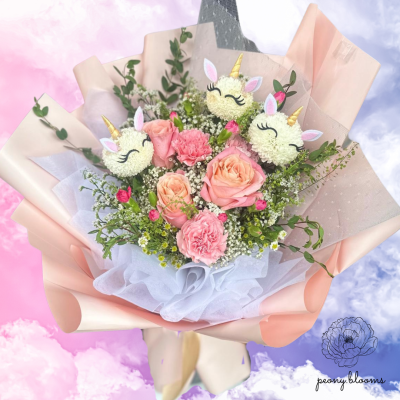 Unicorn Fantasy Floral Bouquet