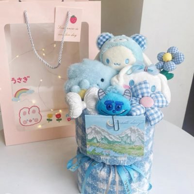 Cinnamon Roll Theme soft toy plushie bouquet