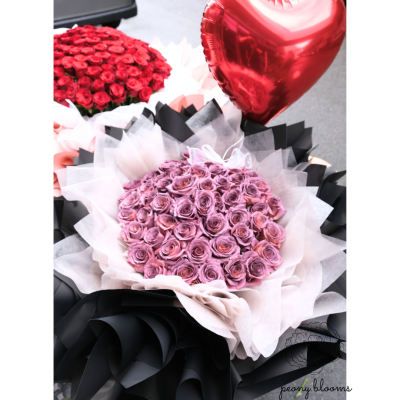 50 Umeji Purple Roses