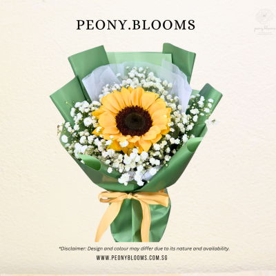 Single Sunflower Bouquet