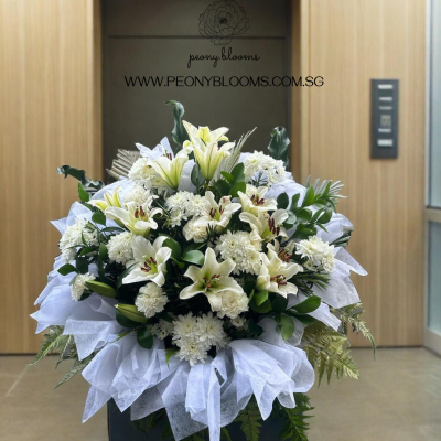 WARM MEMORIES CONDOLENCES STAND