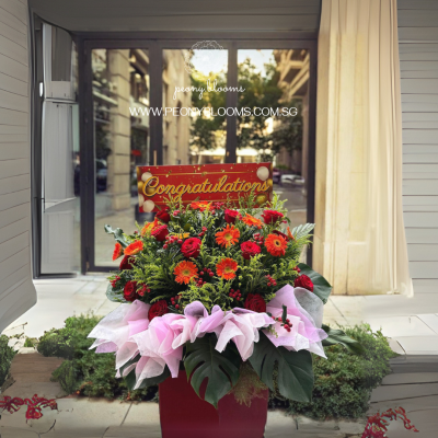 BLESSED BEGINNINGS CONGRATULATIONS STAND