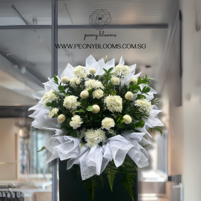 LOVING MEMORIES CONDOLENCES STAND