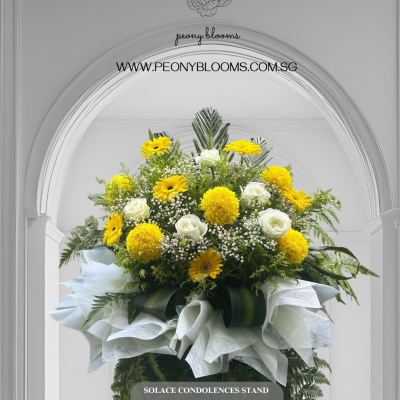 SOLACE CONDOLENCES STAND