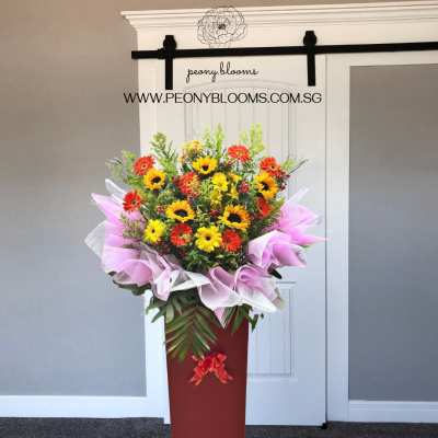 SUNSHINE WISHES CONGRATULATIONS STAND