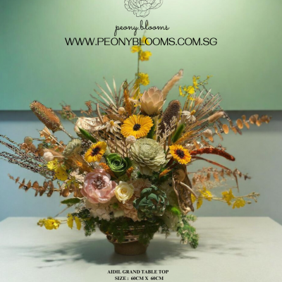 AIDIL PRESERVED FLORAL VASE FLORAL VASE HARI RAYA ARRANGEMENT