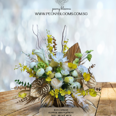 RAYA AFIQAH HARI RAYA ARTIFICIAL FLOWER ARRANGEMENT