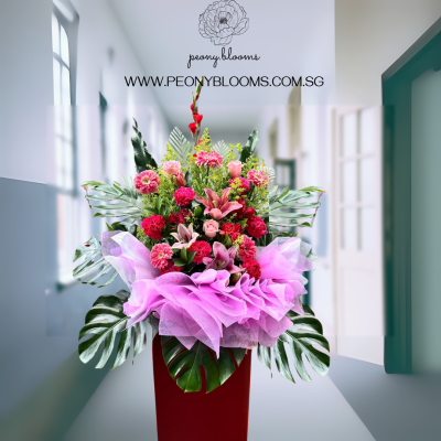 PROSPERITY BLOOMS CONGRATULATIONS STAND