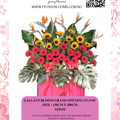 Gallant Bloom Grand Opening Stand GOS10