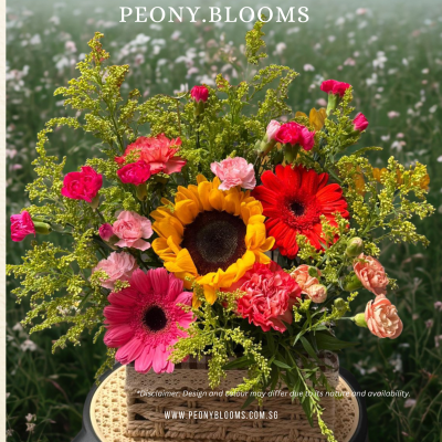 Sunrise Blossoms Basket (GOB02) (Copy)