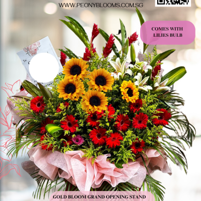 Gold Bloom Opening Stand GOS15