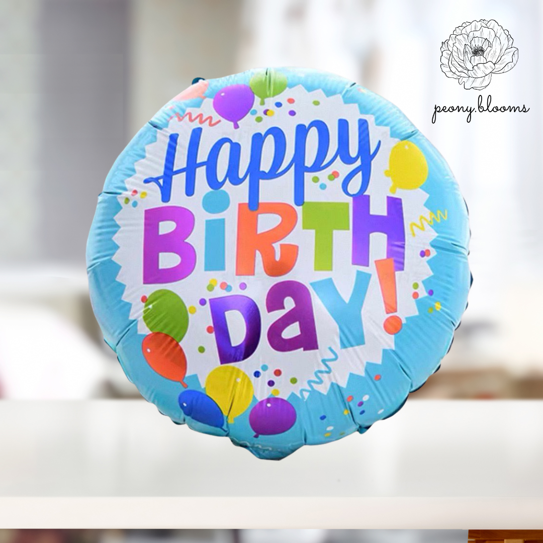 Helium Birthday (D1) Balloon