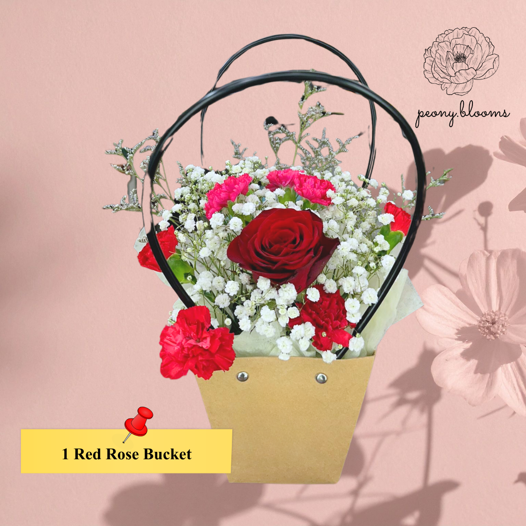 Redy Rose Bucket