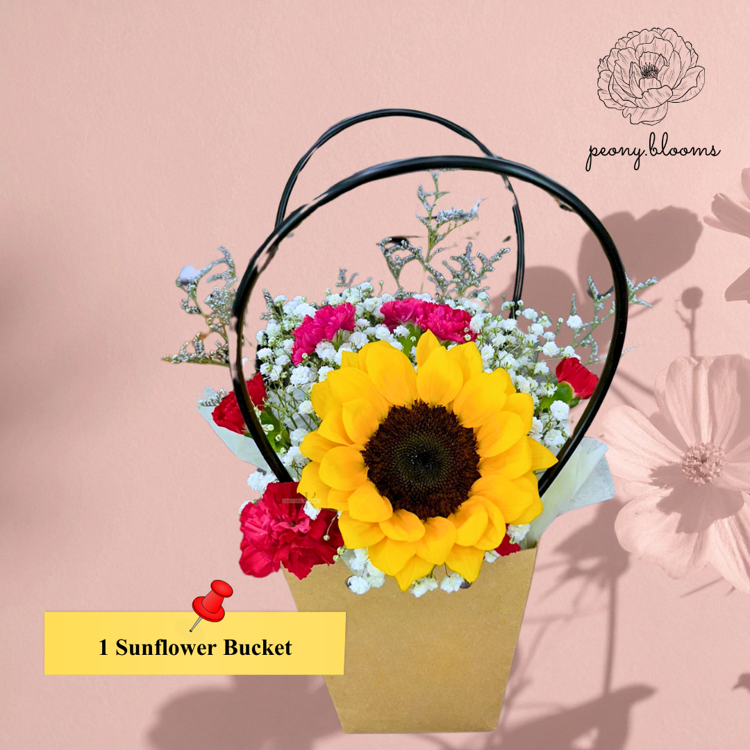 Sunflower Basket